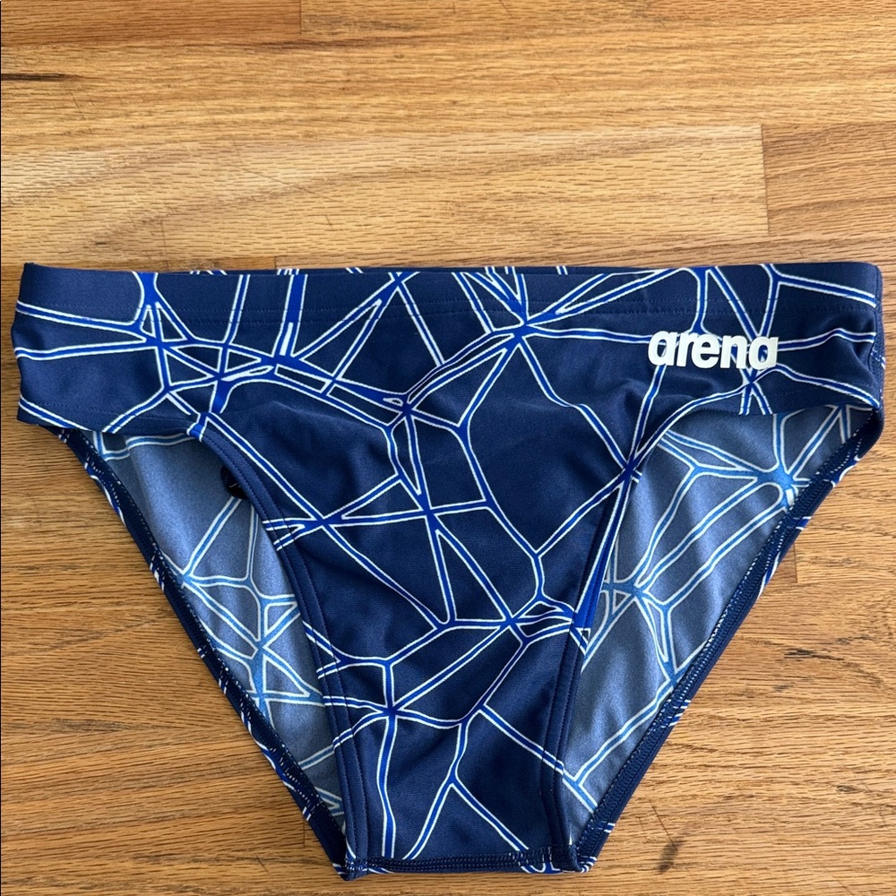 Arena Men's Navy Carbonic pro Competition Swim briefs